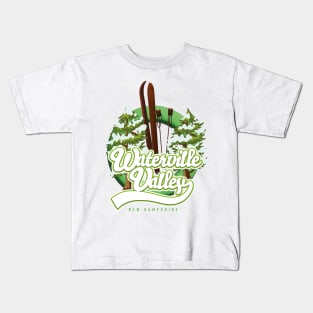 Waterville Valley New Hampshire Ski logo Kids T-Shirt